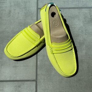 Rothy's The Driver Loafer Limon Size 7